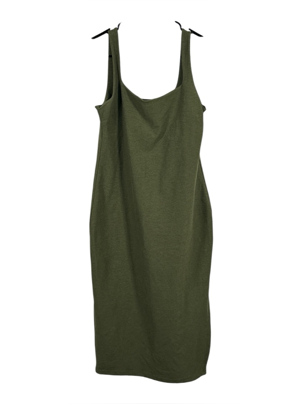 Beyond Yoga Icon Midi Dress in Spacedye Green Women’s Size Large EUC